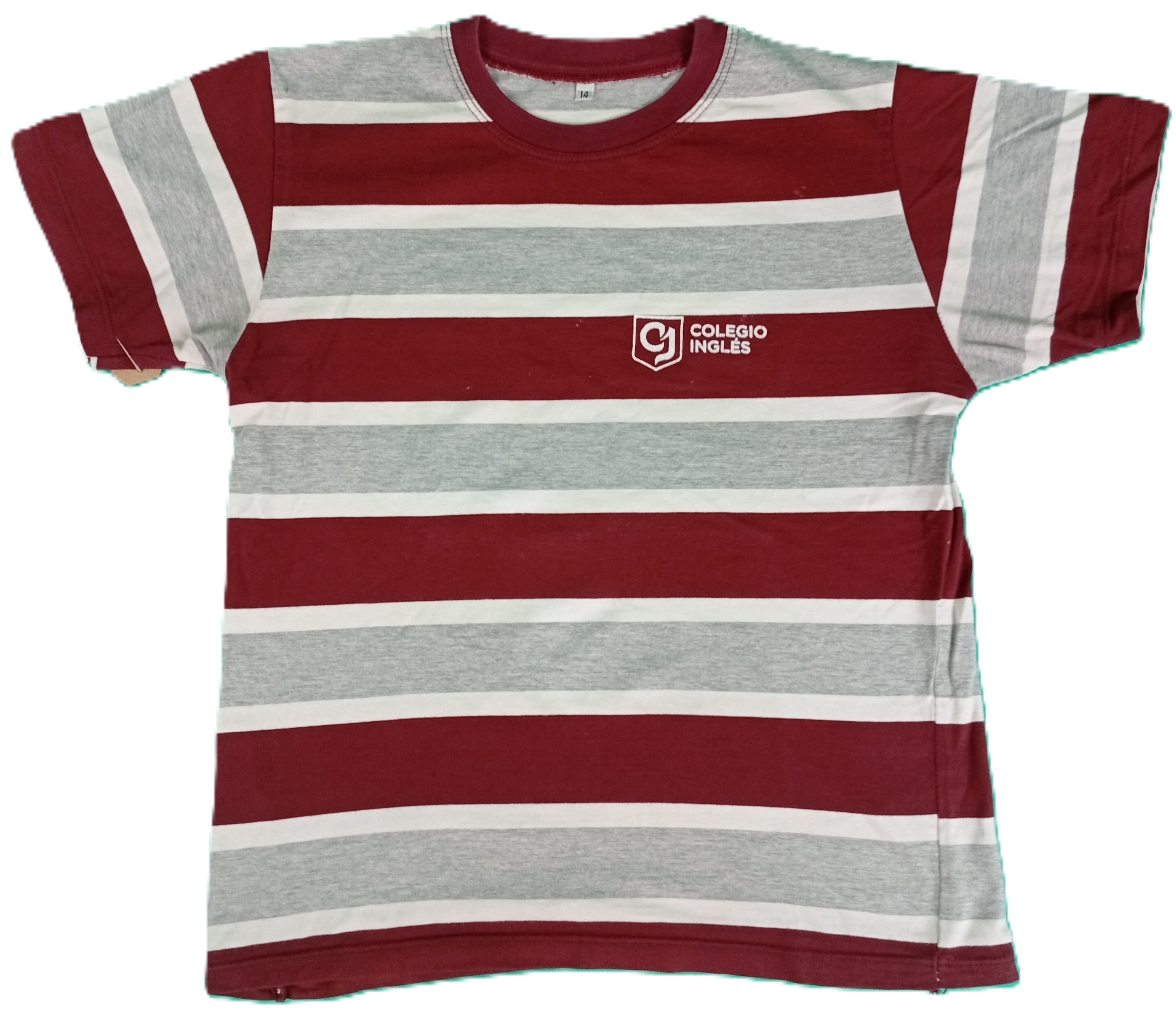 Remera rayada - Colegio Ingés