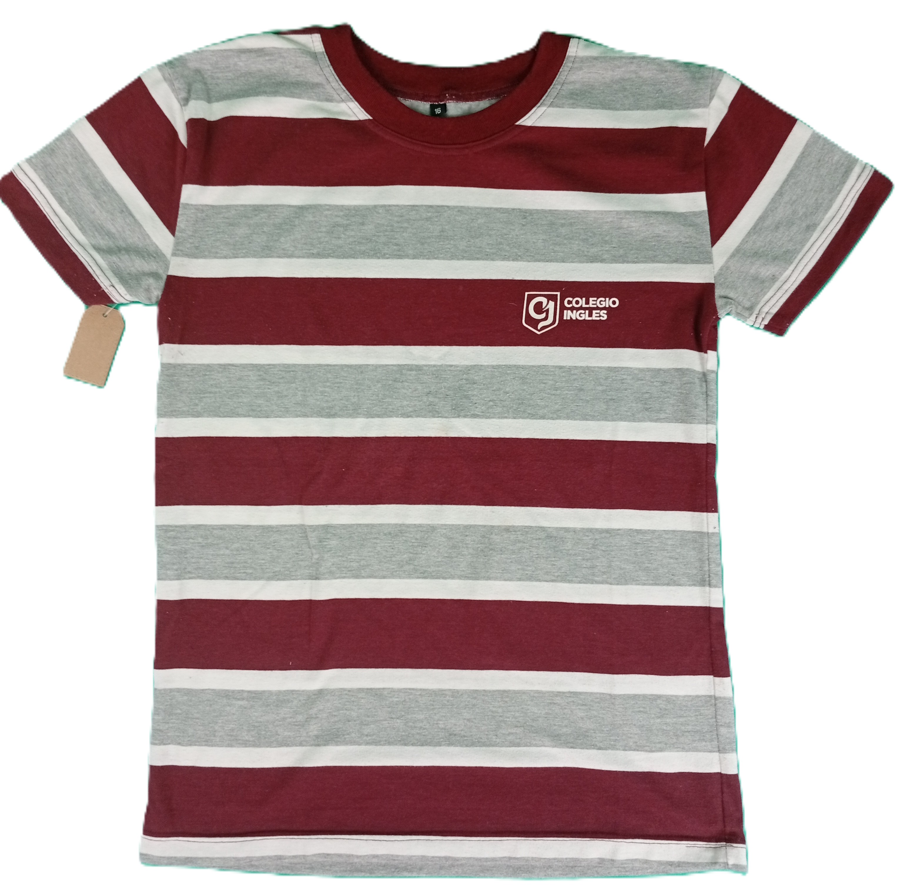 Remera Rayada - Colegio Inglés