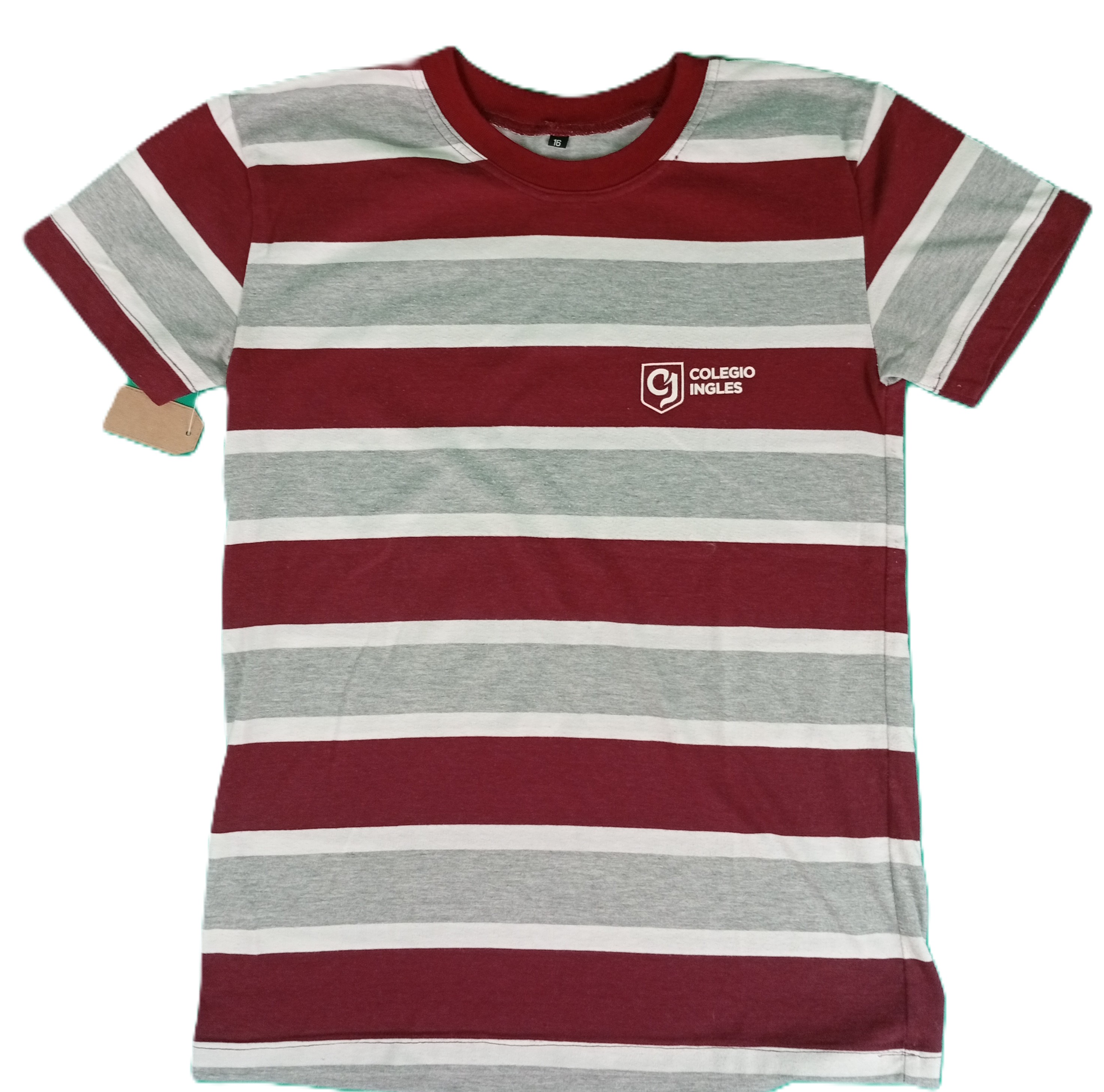 Remera rayada - Colegio Inglés