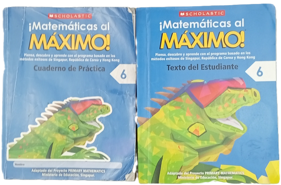 ¡Matemáticas al Máximo! 6 – Pack Completo (2 libros)