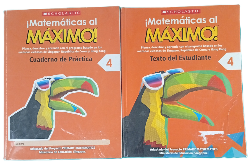 Matemáticas al Máximo! 4 – Pack Completo (2 libros)