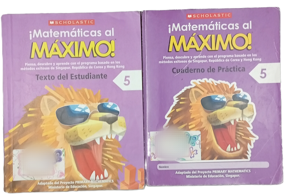 ¡Matemáticas al Máximo! 5 – Pack Completo (2 libros)